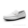 White Driving Shoe For Men's Fashion